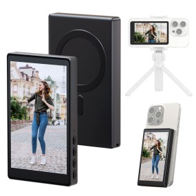Vlog Selfie Monitor Factory - OEM Magnetic Phone Screen Bluetooth Remote