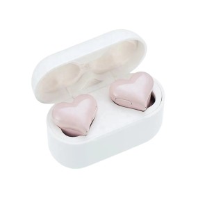 心形耳机生产商-批发女士高品质LED无线降噪