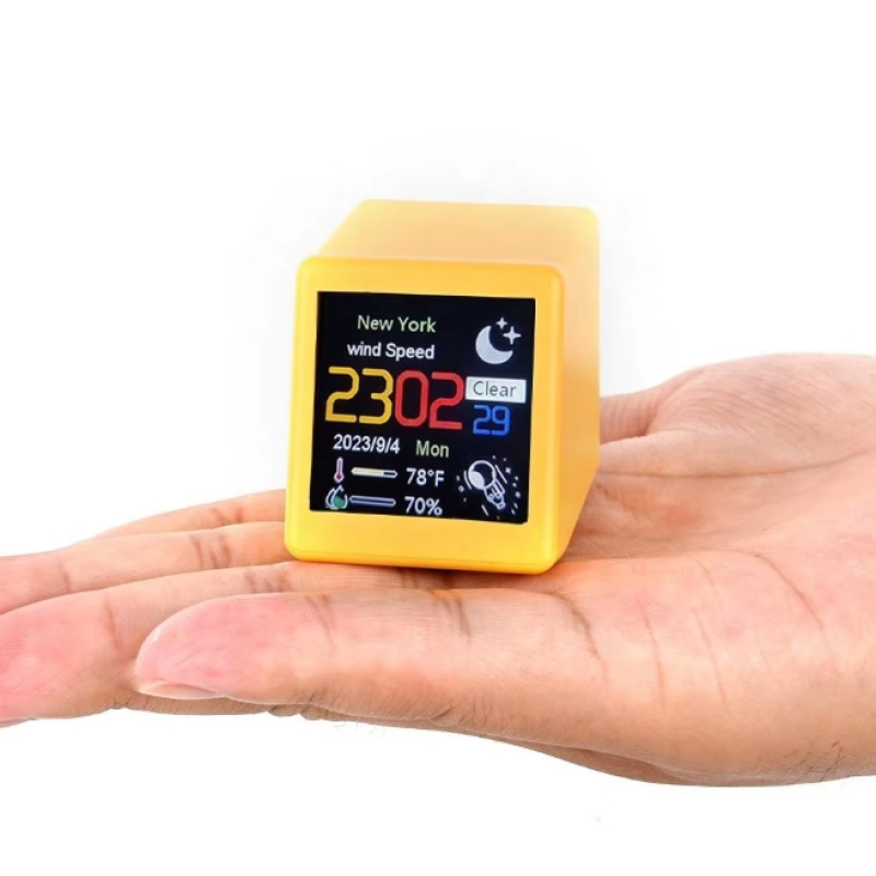 WiFi Desktop Clock Factory - OEM Mini Gadget Time Display Date Screen Direct