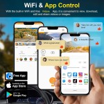 行车记录仪生产商-批发2025热销高清3镜头3通道Wifi