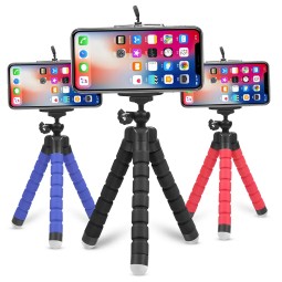 桌面三脚架工厂-代工塑料专用环形灯迷你支架19cm