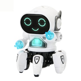 Robot Toy Factory - OEM 2025 High Quality Six Claw Moving Electric Glowing