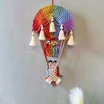 Wall Hanging Tapestry Supplier - OEM/ODM New Creative Hot Air Balloon Handmade Weaving