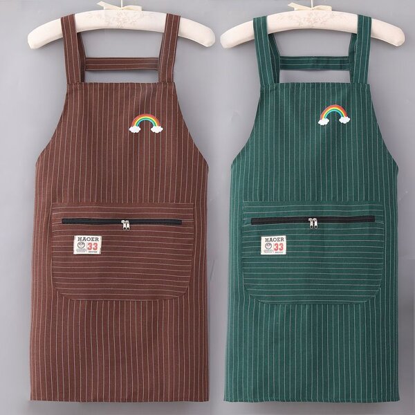 Kitchen Apron Supplier - OEM/ODM Waterproof Oil-Resistant Adjustable Neck Strap Easy Clean
