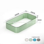 Vegetable Planting Box Manufacturer - OEM/ODM Galvanized Aluminum 1-3L Capacity for Garden