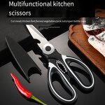 Multi-function Scissors Supplier - OEM/ODM Stainless Steel with Cover for Fish Filleting
