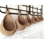 Hanging Wall Baskets Factory - OEM/ODM Hot Selling Large Bohemian Hand-Woven Buggy Bag