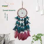 Dream Catcher Manufacturer - OEM/ODM New Retro Pendant Feather Wind Chime Home Decoration