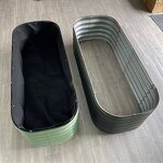 Cast Iron Planting Box Factory - OEM/ODM Modern Eco-friendly Geotextile Root Blocking Board