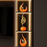 Art Ornaments Supplier - OEM/ODM High End Trendy Wine Cabinets TV Cabinets Home