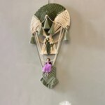 Wall Hanging Tapestry Supplier - OEM/ODM New Creative Hot Air Balloon Handmade Weaving