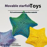 3D Printed Starfish Manufacturer - OEM/ODM Modern Marine Animal Movable Joint Decompression