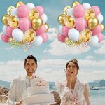 Balloon Bouquet Manufacturer - OEM/ODM 60pcs Combination Birthday Party Decoration Mixed