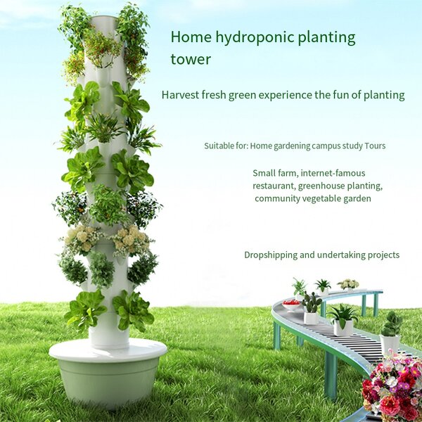 Hydroponic Growing Tower Manufacturer - OEM/ODM Smart Vertical Automated Indoor Soilless