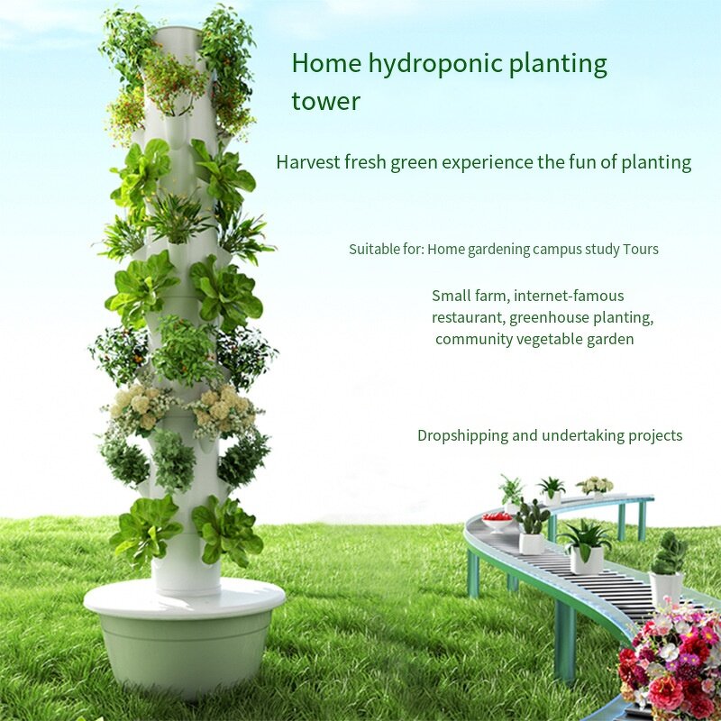 Hydroponic Growing Tower Manufacturer - OEM/ODM Smart Vertical Automated Indoor Soilless