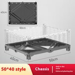 Mobile Planting Box Factory - OEM/ODM Modern Wheeled Rectangular Plastic for Balcony