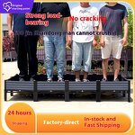 Planting Box Supplier - OEM/ODM Rectangular Plastic for Courtyard Balcony Roof Vegetable