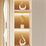 Art Ornaments Supplier - OEM/ODM High End Trendy Wine Cabinets TV Cabinets Home