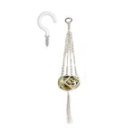 Macrame Plant Hangers Supplier - OEM/ODM 43.31 Inches Indoor Outdoor Wall Hanging Tassels