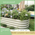 Vegetable Planting Box Manufacturer - OEM/ODM Galvanized Aluminum 1-3L Capacity for Garden