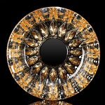 Crystal Glass Ashtray Manufacturer - OEM/ODM Creative Gold Oversized for Living Room Office