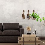 Fruit Vegetable Baskets Supplier - OEM/ODM Hot Sale Wall Mounted Hemp Rope Woven Holder