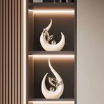 Art Ornaments Supplier - OEM/ODM High End Trendy Wine Cabinets TV Cabinets Home