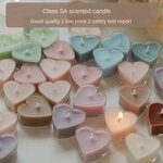 Heart-Shape Tea Wax Candle Manufacturer - OEM/ODM Handmade Aromatherapy Modern Wedding Gift