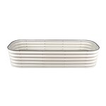 Balcony Planting Box Supplier - OEM/ODM Metal Oval Shape Eco-friendly for Outdoor Use