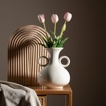 Cream Style Vase Supplier - OEM/ODM Double Ear Vintage High Aesthetic Simple Decoration