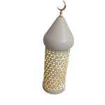 Middle Eastern Lantern Factory - OEM/ODM Moroccan Iron Art Golden Wind Hollow LED