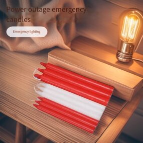 Emergency Lighting Candles Factory - OEM/ODM Household for Power Outages Indoor Smokeless