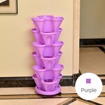 Resin Flower Pot Factory - OEM/ODM Wholesale Three-dimensional Multi-layer for Balcony