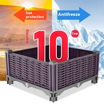 Mobile Planting Box Factory - OEM/ODM Modern Wheeled Rectangular Plastic for Balcony