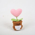 Handmade Crochet Ornaments Factory - OEM/ODM Hot Selling New Positive Energy Card Desktop
