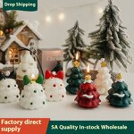 Christmas Tree Candle Factory - OEM/ODM Handmade Paraffin Wax Holiday Gift Candy Design