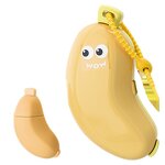 Travel Toothbrush Cover Manufacturer - OEM/ODM Plastic Banana-Shaped Portable Toothpaste Storage