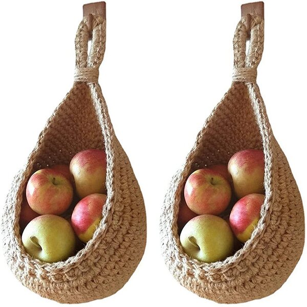 Hanging Fruit Baskets Supplier - Wholesale Bohemian Baskets for Kitchen Potato Onion Garlic