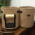Felt Planting Bucket Factory - OEM/ODM Plant Bag Home Gardening Hand-held Seedling Bag