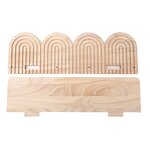 Creative Wall Shelf Supplier - OEM/ODM New Threaded Multi Layer Solid Wood Storage Rack
