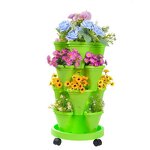 Multi-layer Planting Pot Factory - OEM/ODM Three Dimensional Space Saving Household Plastic Pot