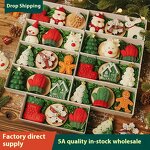 Christmas Fragrance Candle Factory - OEM/ODM Practical Small Gift Box Handmade Figurine