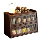 Desktop Storage Cabinet Manufacturer - OEM/ODM Dustproof Organizer Kitchen Countertop Cup Holder