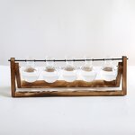 Wooden Terrarium Stand Factory - OEM/ODM Hot Cylinder with 5 Bulbs Desktop Propagation