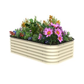 Vegetable Planting Box Manufacturer - OEM/ODM Galvanized Aluminum 1-3L Capacity for Garden