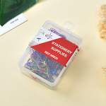 U-Shaped Safety Pins Factory - OEM 100pcs Steel Gourd Pins With Box