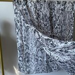 Cotton Hijab Factory - Custom Golden Snake Print Lightweight Shawl