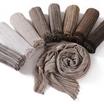 Crinkle Rayon Modal Hijab Supplier - Bulk Light Weight Textured Scarf