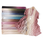 Crinkle Ombre Hijab Manufacturer - Bulk Multi-colored Gradient Shimmer Scarf