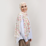 Printed Chiffon Hijab Supplier - Wholesale Floral Lightweight Shawl
